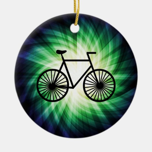 Cool Bicycle Keramisch Ornament (Voorkant)