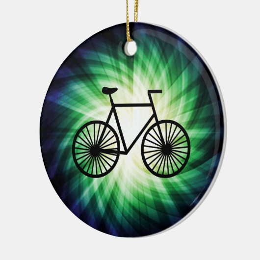 Cool Bicycle Keramisch Ornament (Links)