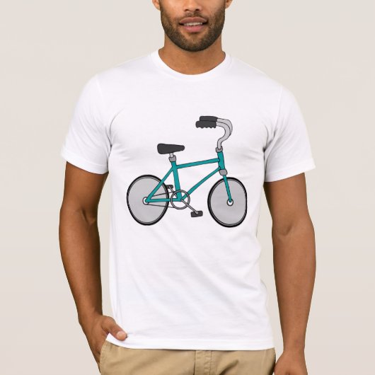 Cool Bicycle Mannen T-shirt (Voorkant)