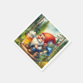 Cool bier gnoom feest servet (Hoek)