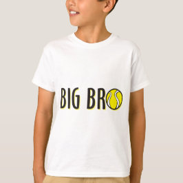 Cool Big Bro Brother Shirt - Tennis Thema