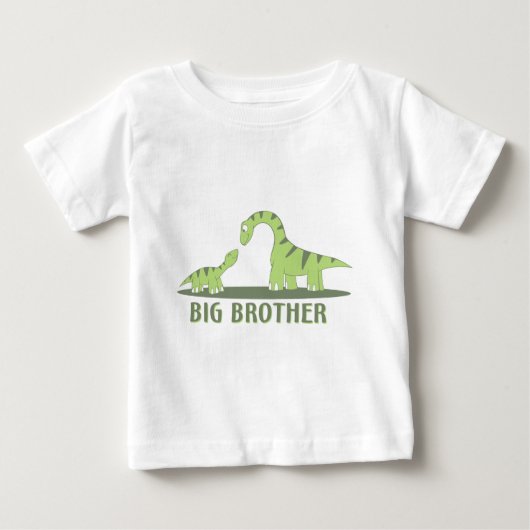 Cool Big Brother Shirt - Dinosaur Theme (Voorkant)