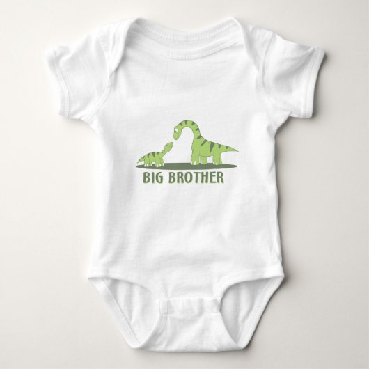 Cool Big Brother Shirt - Dinosaur Theme (Voorkant)