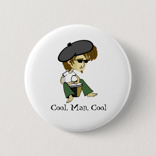 Cool Big Dad-O Beatniks Ronde Button 5,7 Cm (Voorkant)