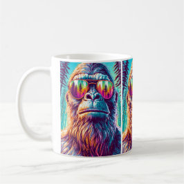Cool Bigfoot in Hip Zonnebril Koffiemok