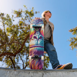 Cool Bigfoot in Hip Zonnebril Persoonlijk Skateboard