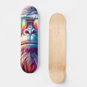 Cool Bigfoot in Hip Zonnebril Persoonlijk Skateboard (Voorkant)