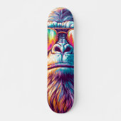 Cool Bigfoot in Hip Zonnebril Persoonlijk Skateboard (Voorkant)
