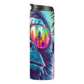 Cool Bigfoot in Hip Zonnebril Thermosbeker (Geroteerd rechts)