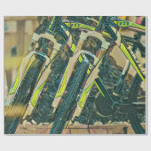 Cool bike artwork cadeaupapier (Vlak)