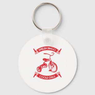 Cool Bike Design - Spielen Bingo Coole Opas Sleutelhanger