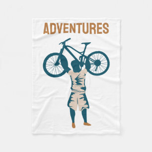 Cool Biker - Avonturen Fleece Deken