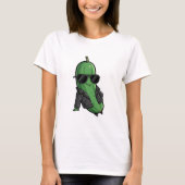 Cool Biker Cucumber T-shirt (Voorkant)