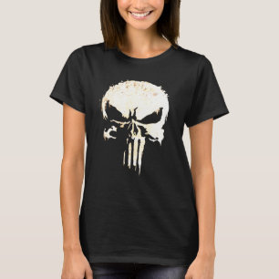 Cool Biker geïnspireerde schedel en Botten T-shirt