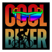  Cool Biker Perfect Poster (Voorkant)