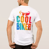 Cool Biker Tri-Blend Shirt (Achterkant)