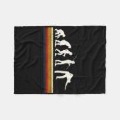 Cool Biljart Black Evolution van Man Biljart PL Fleece Deken (Voorkant (Horizontaal))