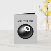 Cool Billiards-bericht toevoegen Kaart (Gele Bloem)