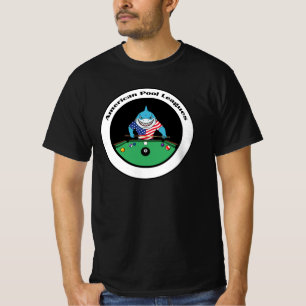 Cool Billiards Pool Speler Amerikaanse Pool Compet T-shirt
