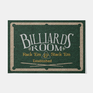 Cool Billiards Room Decoration, Trendy Gamer  Deurmat