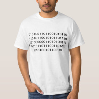 Cool binary shirt