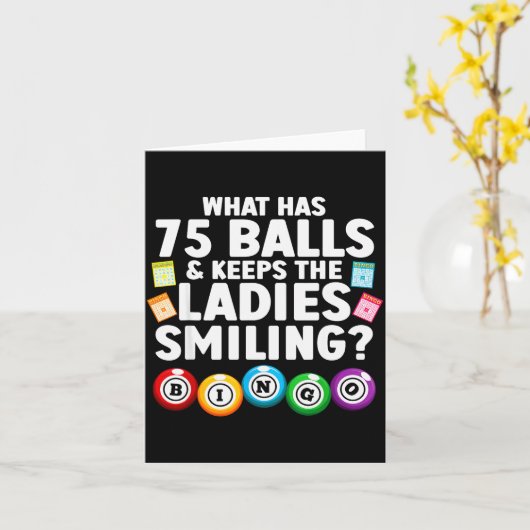 Cool Bingo Nieuwigheid Voor Mannen Vrouwen Bingo L Kaart (Gele Bloem)