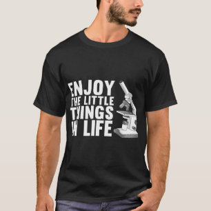 Cool Biology Art voor Mannen Vrouwen Microscoop Bi T-shirt