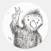 Cool Bird sticker (Voorkant)