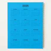 Cool Birds with Sunglasses at Sunset Planner (Achterkant)