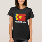 Cool Birmingham Flag T-shirt (Voorkant)