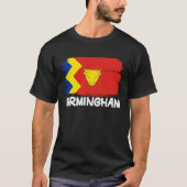 Cool Birmingham Flag T-shirt (Voorkant)