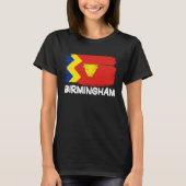 Cool Birmingham Flag T-shirt (Voorkant)