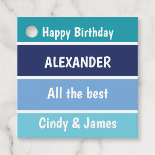 Cool Birthday Wishes Bedankjes Labels