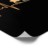 Cool Bison Design For Men Women Kids Buffalo Bison Poster (Hoek)