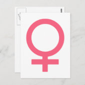 Cool Bittersweet Venus symbool Briefkaart (Voorkant / Achterkant)