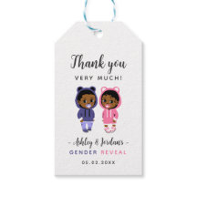 Cool Black Baby Gender Reveal Dank u Label