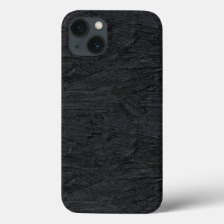 Cool black burnt wood texture Case-Mate iPhone case