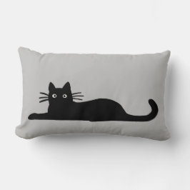 Cool Black Cat | Huishoudelijke Korthaar Kat Lover Kussen