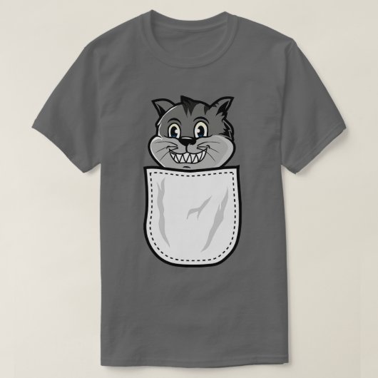 Cool Black Cat T-shirt (Design voorkant)
