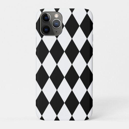 Cool Black Diamonds-patroon Case-Mate iPhone Case (Achterkant)