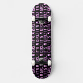 Cool Black en Blue zijn een speciaal skateboard vo (Voorkant)