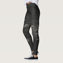 Cool Black en Silver-Leggings - Hallo donkerheid