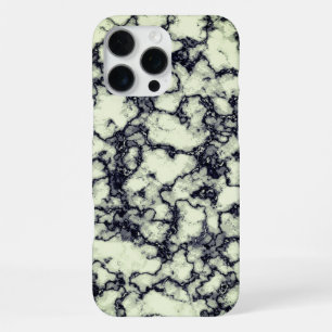 COOL Black en White Marble Pattern iPhone 16 Pro Max Hoesje