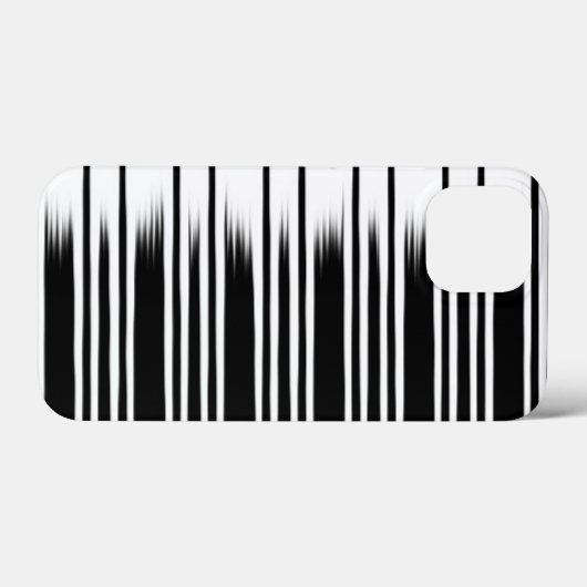 Cool Black en White Striped Pattern Case-Mate iPhone Case (Achterkant (horizontaal))