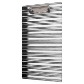 Cool Black en White Striped Pattern Klembord (Links)