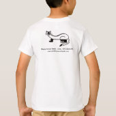 Cool Black-footed FERRET- Conservatie - Natuur - T-shirt (Achterkant)
