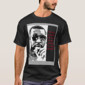 Cool Black Guy Smoking Cigar for men and women T-shirt (Voorkant)
