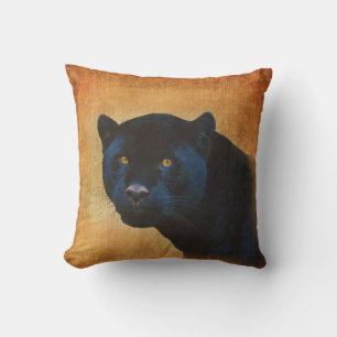 Cool Black Jaguar Panther Wildlife Big Cat Kussen