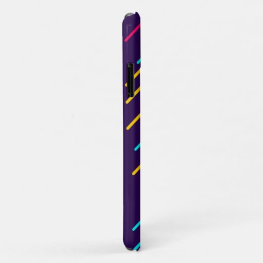 Cool Black Multi-Colour Sprinkles Case-Mate iPhone Case (Achterkant/rechts)