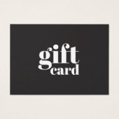 Cool Black Pastel Bold Beauty Witte Strepen Visitekaartje (Voorkant)